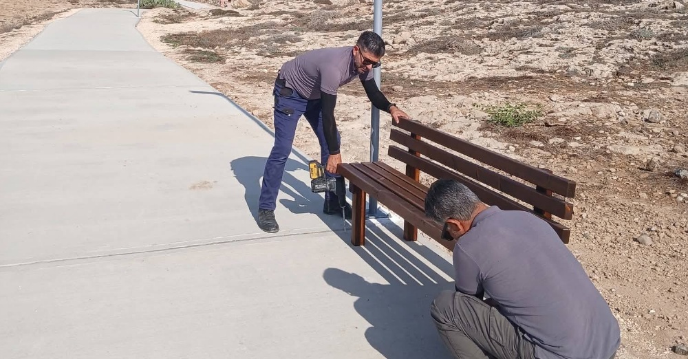 Νέος παραλιακός πεζόδρομος στην περιοχή Βρέξη Χλώρακας