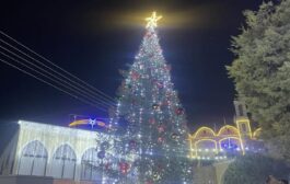 Φωταγώγηση του Χριστουγεννιάτικου διάκοσμου χτες στον Δ. Ακάμα