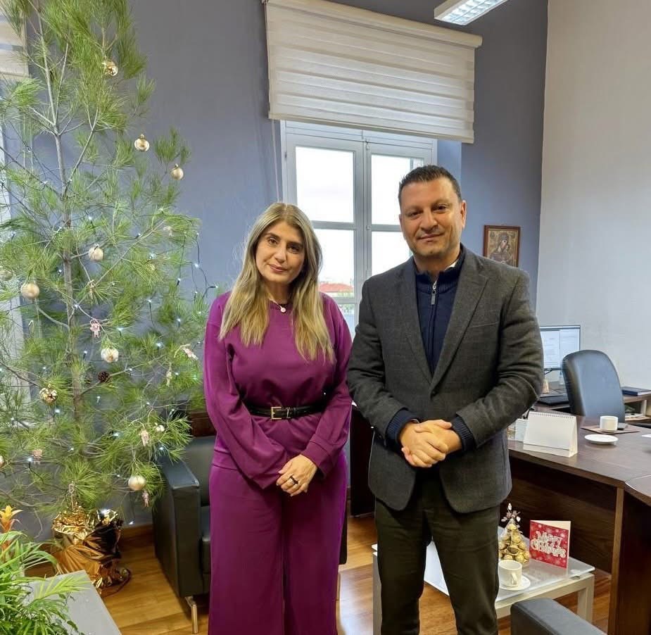 Εποικοδομητική Συνάντηση Πάζαρου με Φρόσω Φλουρέντζου Γεωργίου