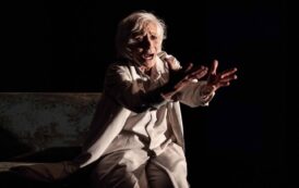 Το βραβευμένο έργο «Μια Ιλιάδα», με τη Δέσποινα Μπεμπεδέλη χτες στο Μαρκίδειο