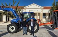 Παραλαβή γεωργικού ελκυστήρα για τις ανάγκες του Δήμου Πόλης Χρυσοχούς