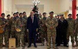 Το Δημοτικό Μέγαρο Πάφου γέμισε με χριστουγεννιάτικες μελωδίες από το 8ο Σύνταγμα Πεζικού