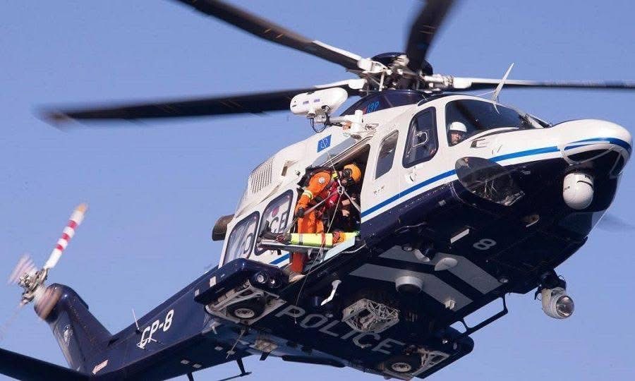 Αεροδιακομιδή ασθενούς από εμπορικό πλοίο στο ΓΝ Πάφου