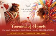 Carnival of Hearts:Ένα συναρπαστικό τριήμερο ρομαντισμού και καρναβαλικής διασκέδασης στο Cap St Georges Hotel & Resort