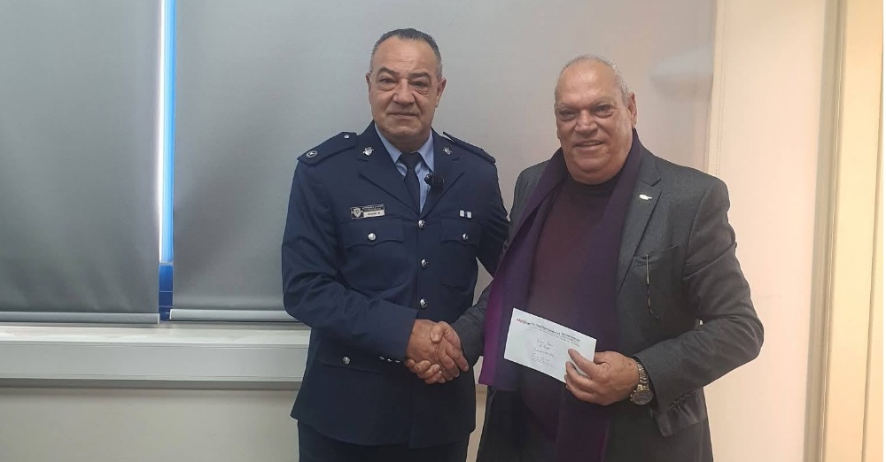 Η Αστυνομική Διεύθυνση Πάφου στηρίζει έμπρακτα ευάλωτες οικογένειες του Ε.Σ.Σ.Ε. Πάφου