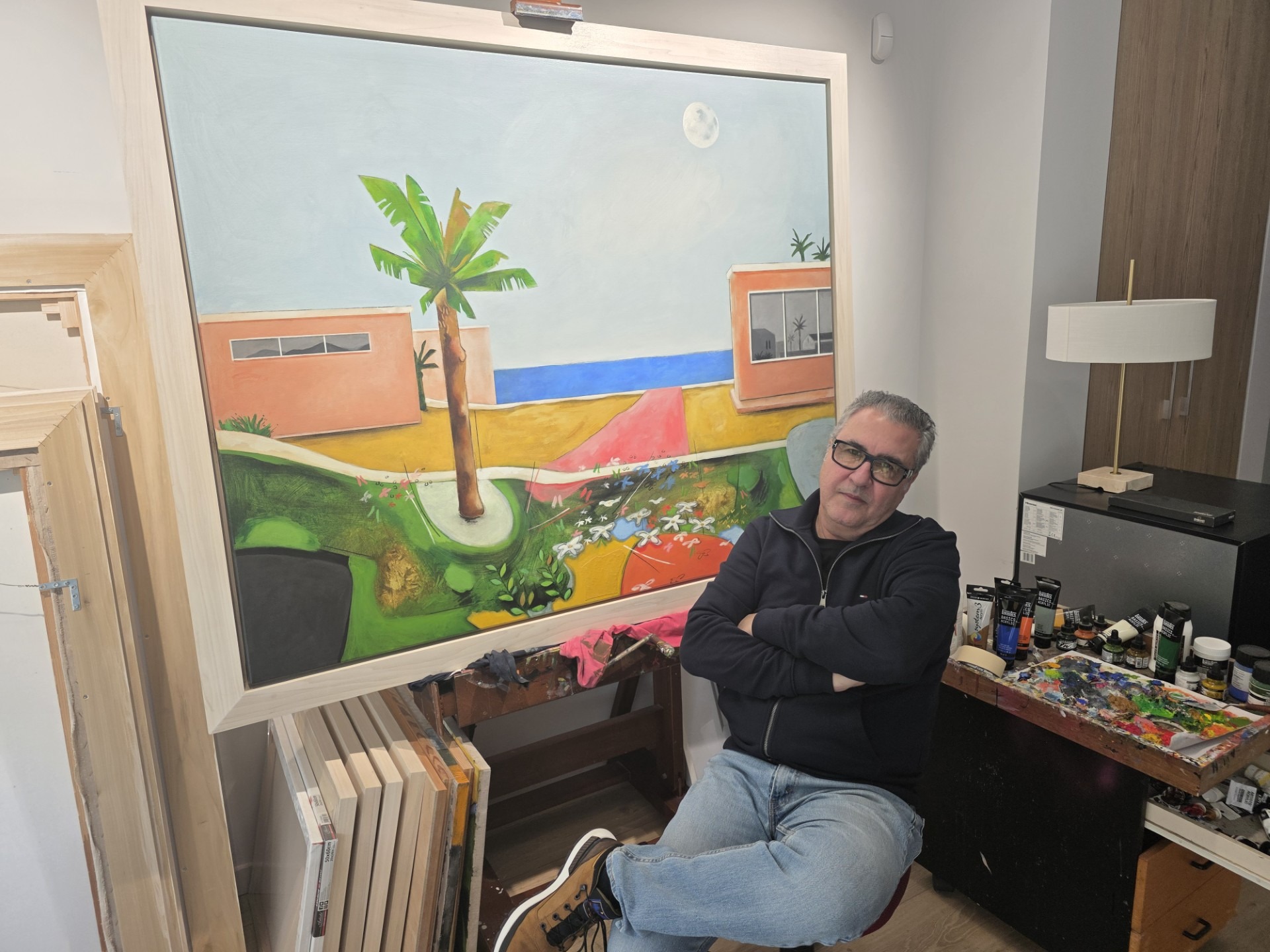 Μ. Χαραλαμπίδης: Το τοπίο ως μνήμη, χρώμα και εσωτερική εμπειρία