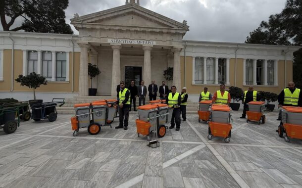 Νέα σύγχρονα αμαξίδια για την ενίσχυση της καθαριότητας στον Δήμος Πάφου