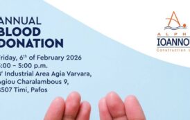 Εθελοντική Αιμοδοσία από την Alpha Ioannou Construction Ltd