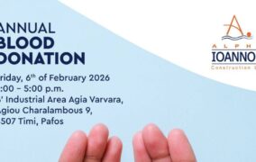 Εθελοντική Αιμοδοσία από την Alpha Ioannou Construction Ltd