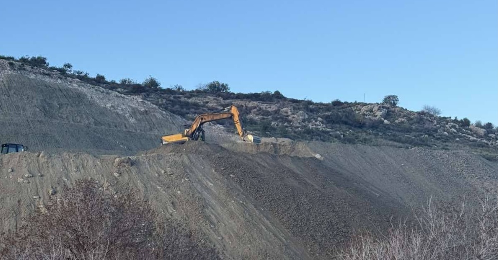 Παρέμβαση ΕΟΑ Πάφου μετά τις έντονες αντιδράσεις για χωματουργικές εργασίες μεταξύ Κονιών και Αναβαργού