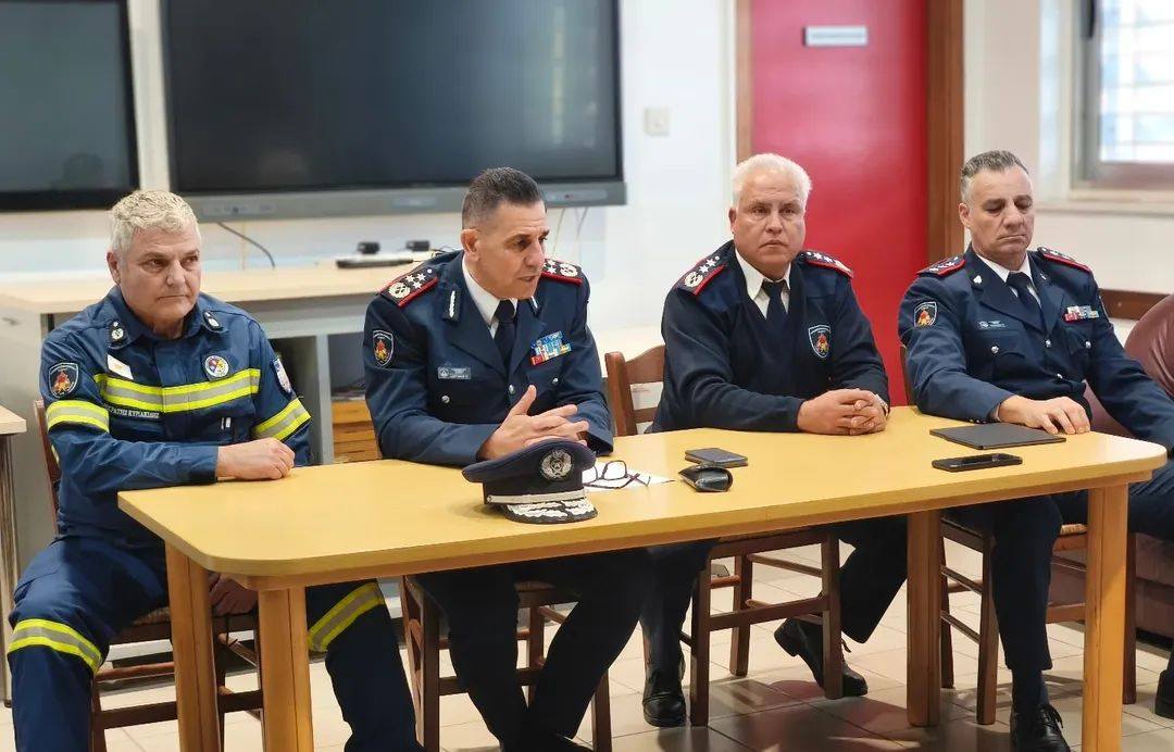 Επίσκεψη Αρχιπυράρχου στην Πυροσβεστική Διεύθυνση Πάφου