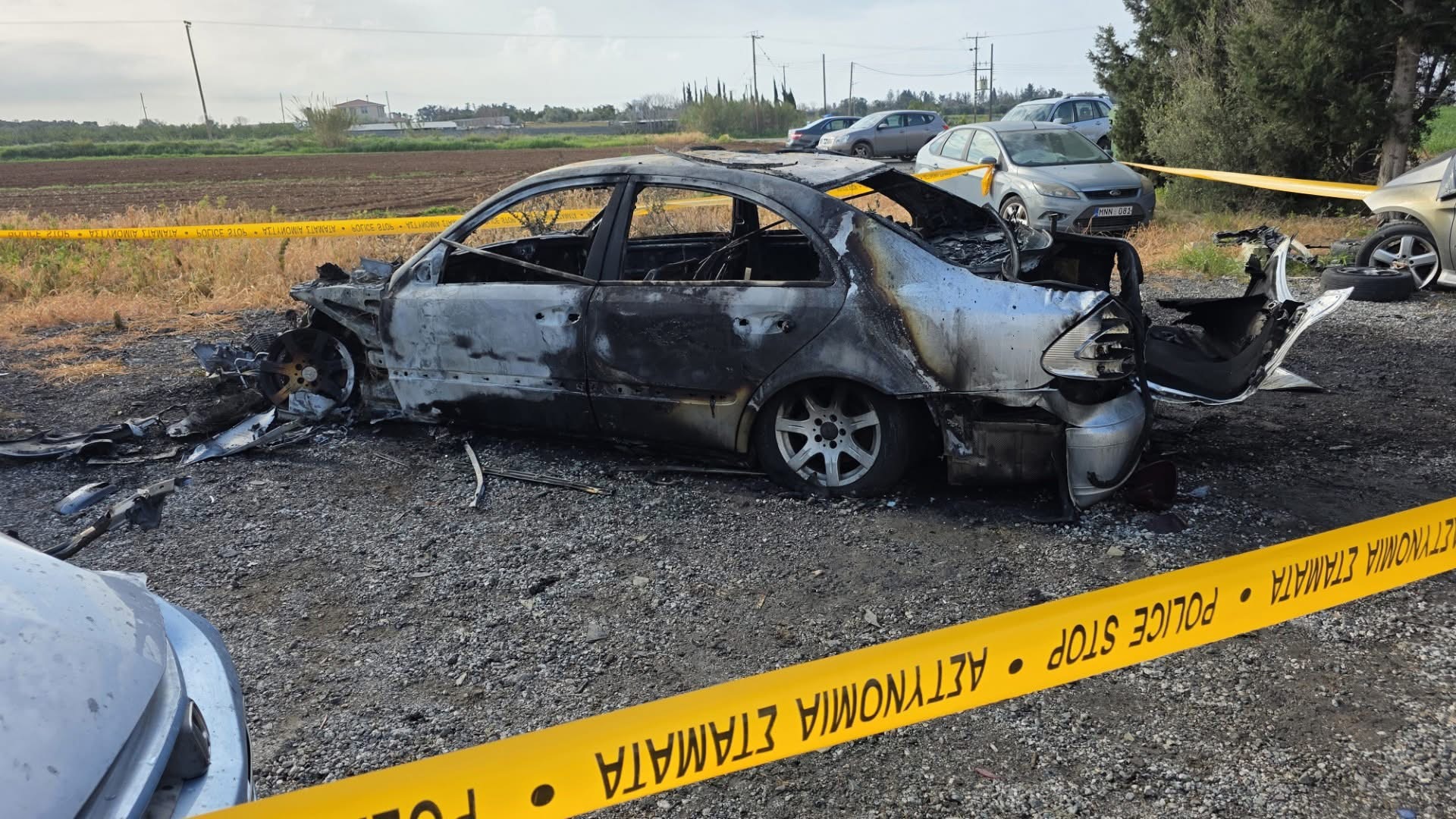 Σε εξέλιξη αστυνομικές έρευνες για φωτιά σε σταθμευμένο όχημα στην Πάφο