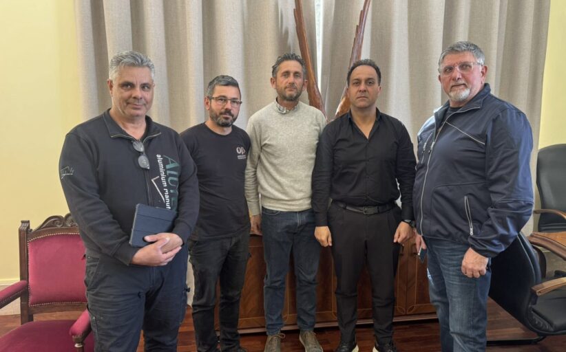 Συνάντηση Βιοτεχνών με τον Δημαρχεύοντα Πάφου για τα προβλήματα της Νέας Βιοτεχνικής Περιοχής