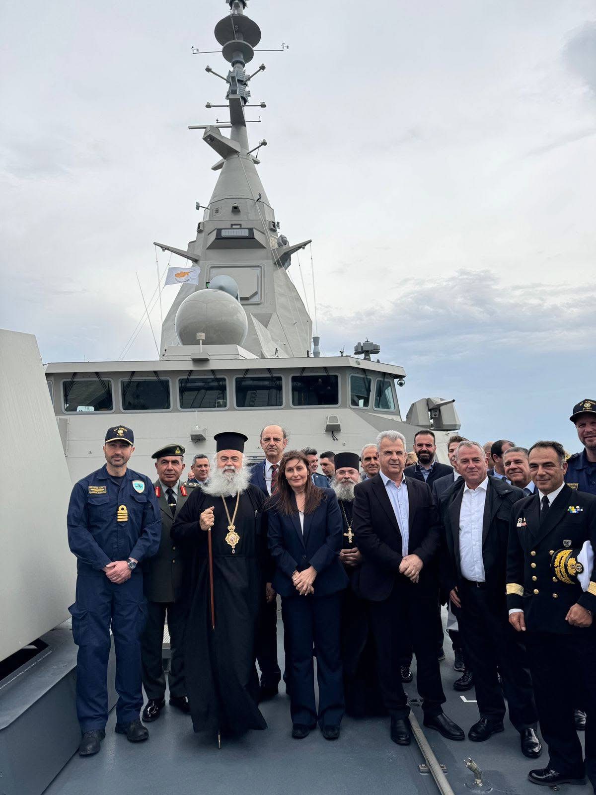 Επισκέφθηκε τη φρεγάτα «ΚΙΜΩΝ» ο Φυτιρής