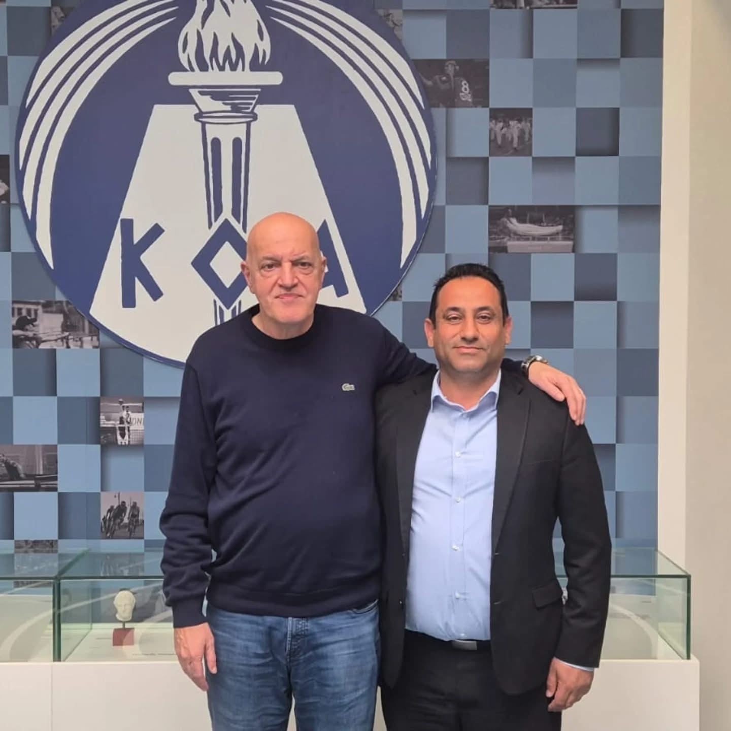 Συνάντηση με τον Δήμαρχο Ακάμα στα γραφεία του Κυπριακού Οργανισμού Αθλητισμού