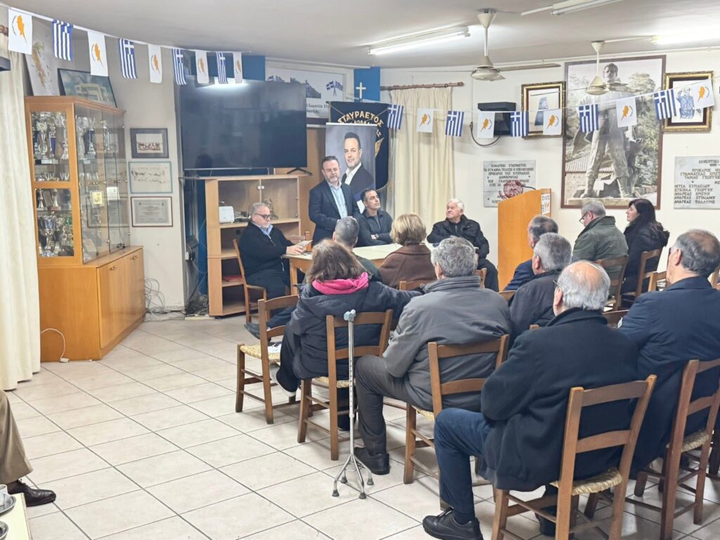 Νεόφυτος Ζαμπάς: Στο σωματείο «Σταυραετός», δίπλα στους κατοίκους της περιοχής