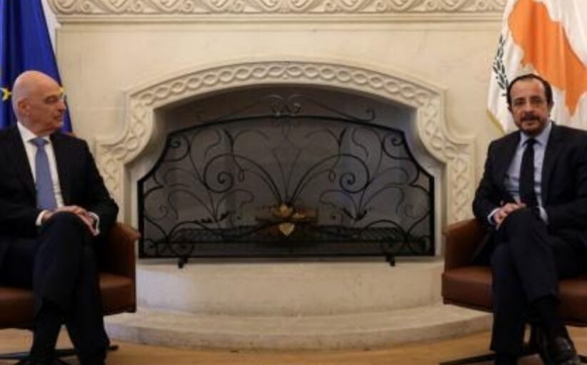 Η Ελλάδα είναι πάντα δίπλα στην Κύπρο, είπε ο Ν. Δένδιας