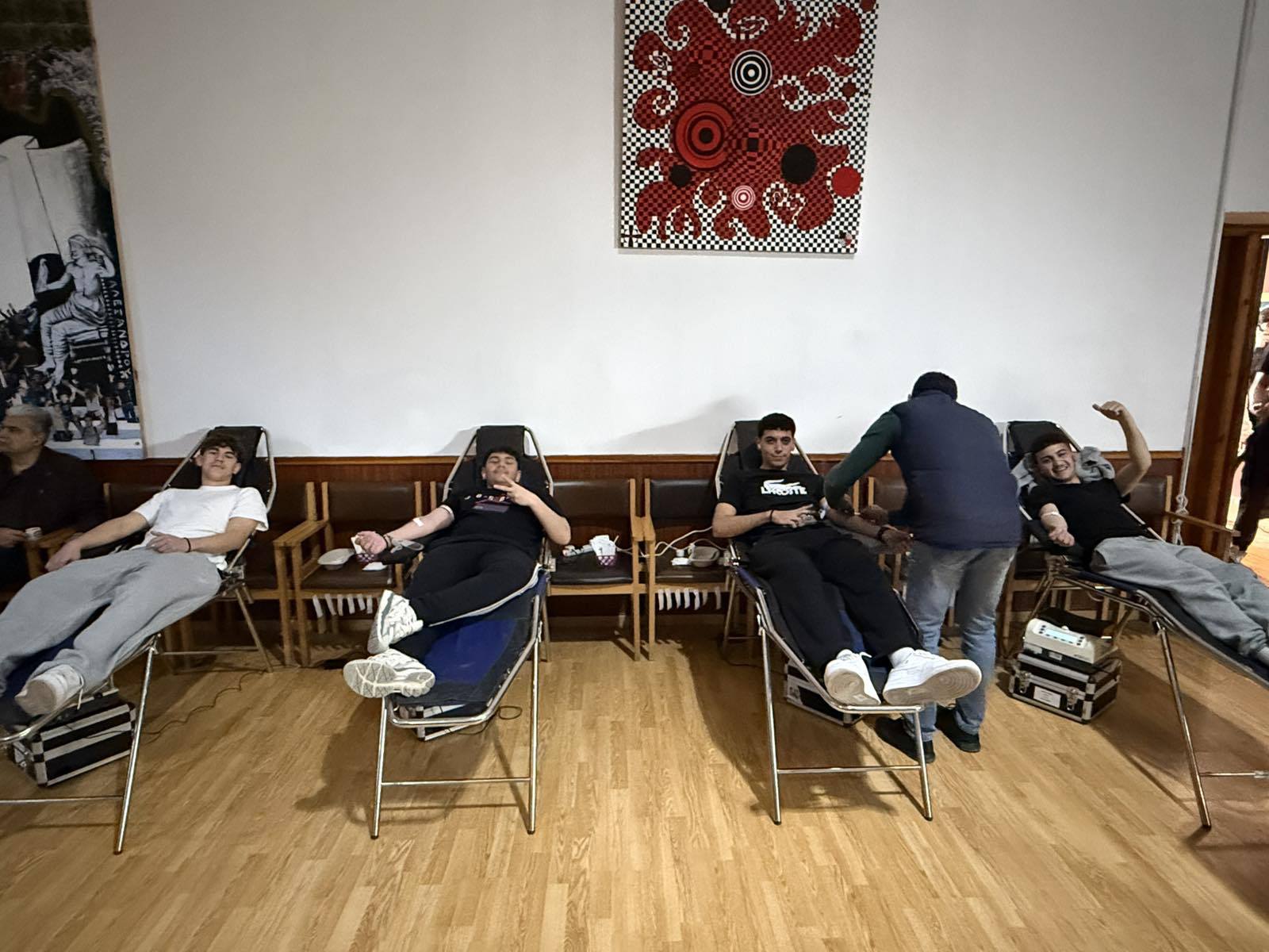 Αιμοδοσία από το Λύκειο Κύκκου Πάφου