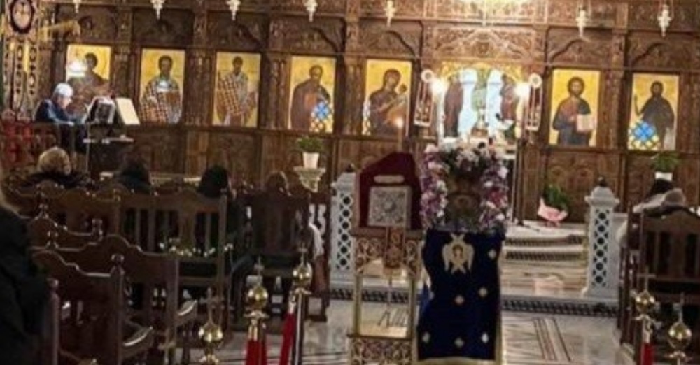 Ιερός Ναός Αποστόλου Παύλου και Βαρνάβα , η Κυριακή της Σταυροπροσκυνήσεως