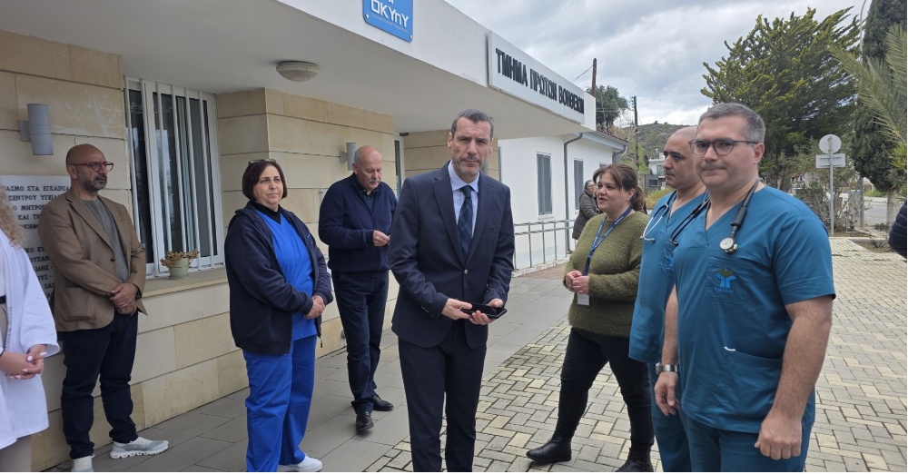 Παρούσα η Πολιτεία στις ακριτικές περιοχές, είπε ο Υπουργός Υγείας από Πύργο Τηλλυρίας