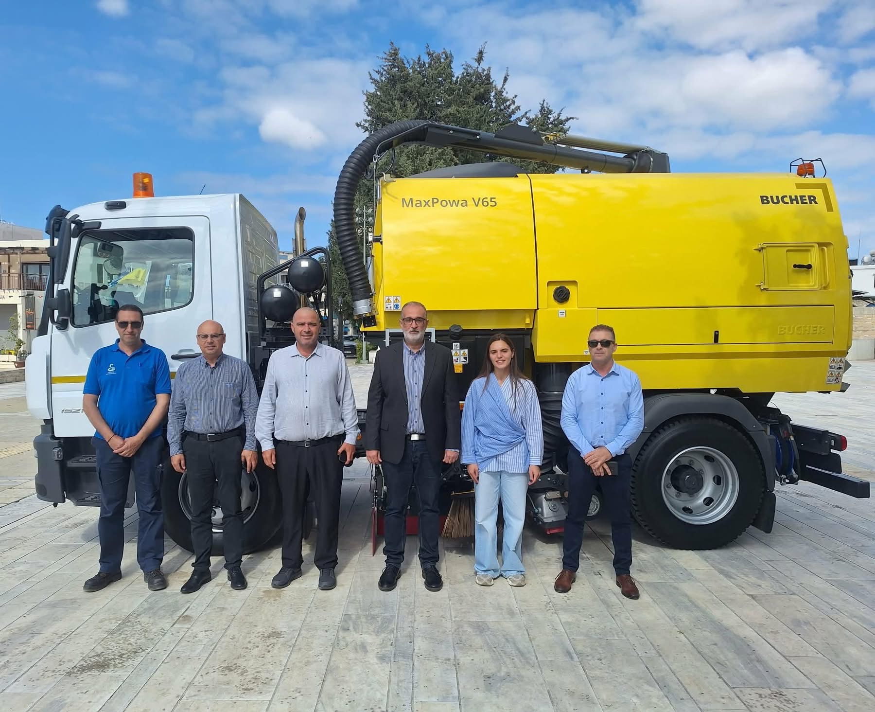 Νέο Μηχανοκίνητο Σάρωθρο στον Δήμο Ιεροκηπίας