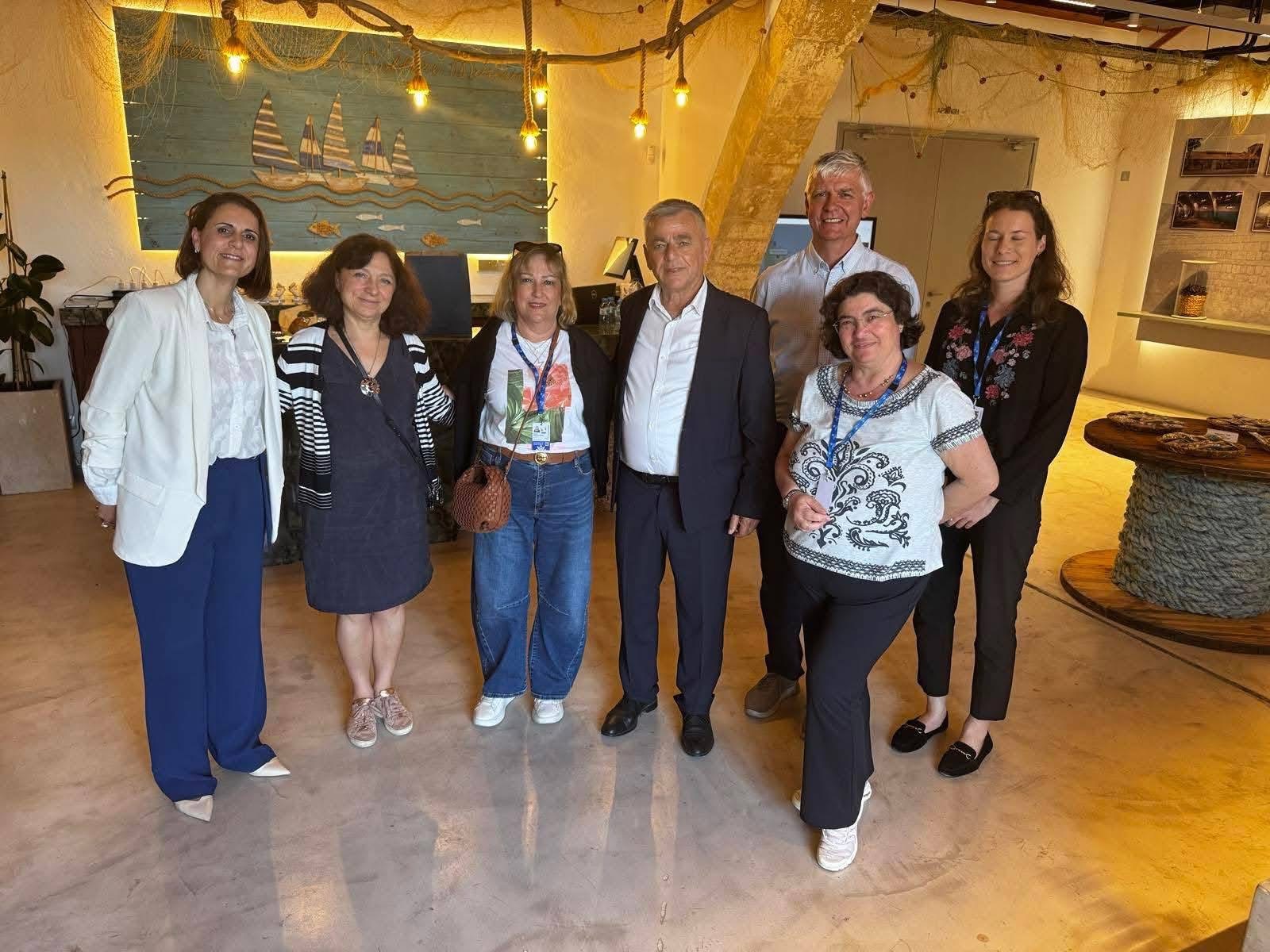 Επίσκεψη Ευρωπαίων Επιτρόπων στο Μουσείο Θάλασσας και Πολιτισμού στο Λατσί