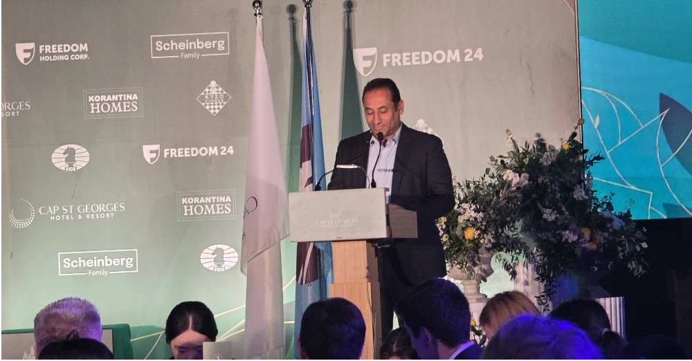 Μαρίνος Λάμπρου: «Τιμή για τον Ακάμα η φιλοξενία ενός ιστορικού σκακιστικού γεγονότος»