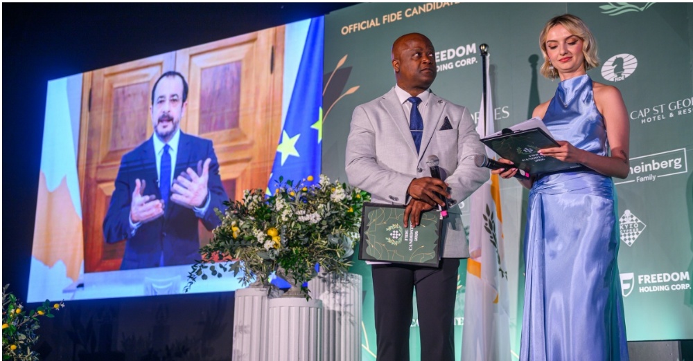 ΠτΔ: Ξεχωριστό προνόμιο το Παγκόσμιο Τουρνουά Σκακιού στην Κύπρο