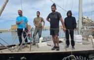 Παραμένει στο λιμανάκι της Κάτω Πάφου το πλοιάριο του Global Sumud Flotilla