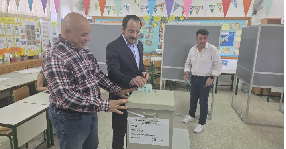 Ν. Χριστοδουλίδης: «Οι πολίτες αποφασίζουν – Δεν υπάρχει αγωνία για το αποτέλεσμα»
