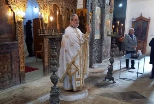 Με λαμπρότητα τιμήθηκε η μνήμη του Αποστόλου Βαρνάβα στην κατεχόμενη Μονή του