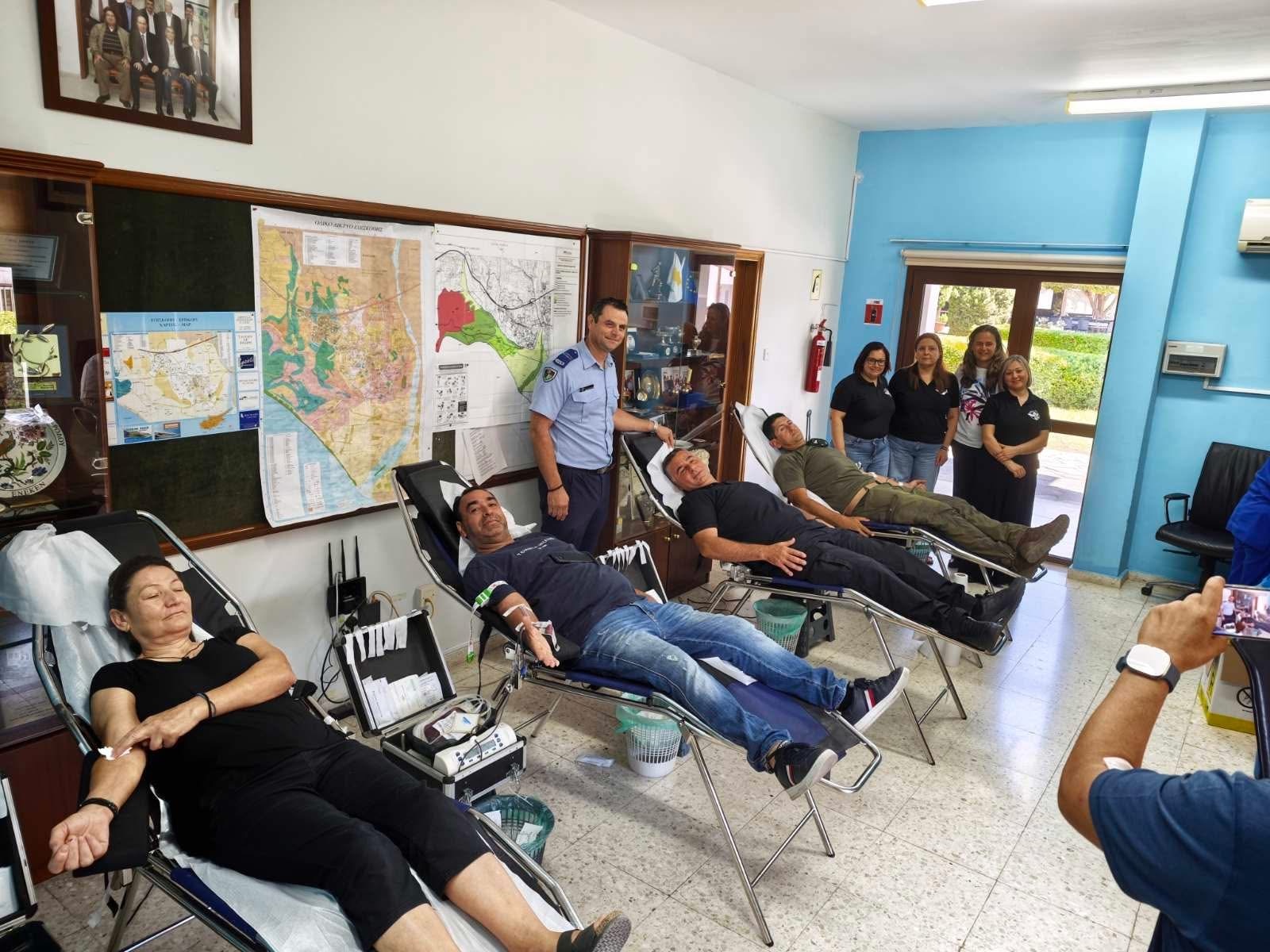 Αστυνομία: Αιμοδοσία εις μνήμην τριών κατοίκων της Επισκοπής
