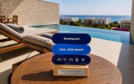 Το Cap St Georges Hotel & Resort στα Booking.com Click. EMEA 2026 Partner Spotlight Awards