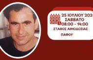 Αιμοδοσία εις μνήμην Ανδρέα Χριστοδούλου