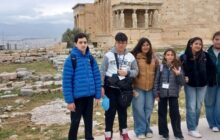 Γέφυρες Φιλίας στην Αθήνα: Έξι μαθητές του Δημοτικού Σχολείου Μεσόγης ζουν την εμπειρία του  Erasmus.