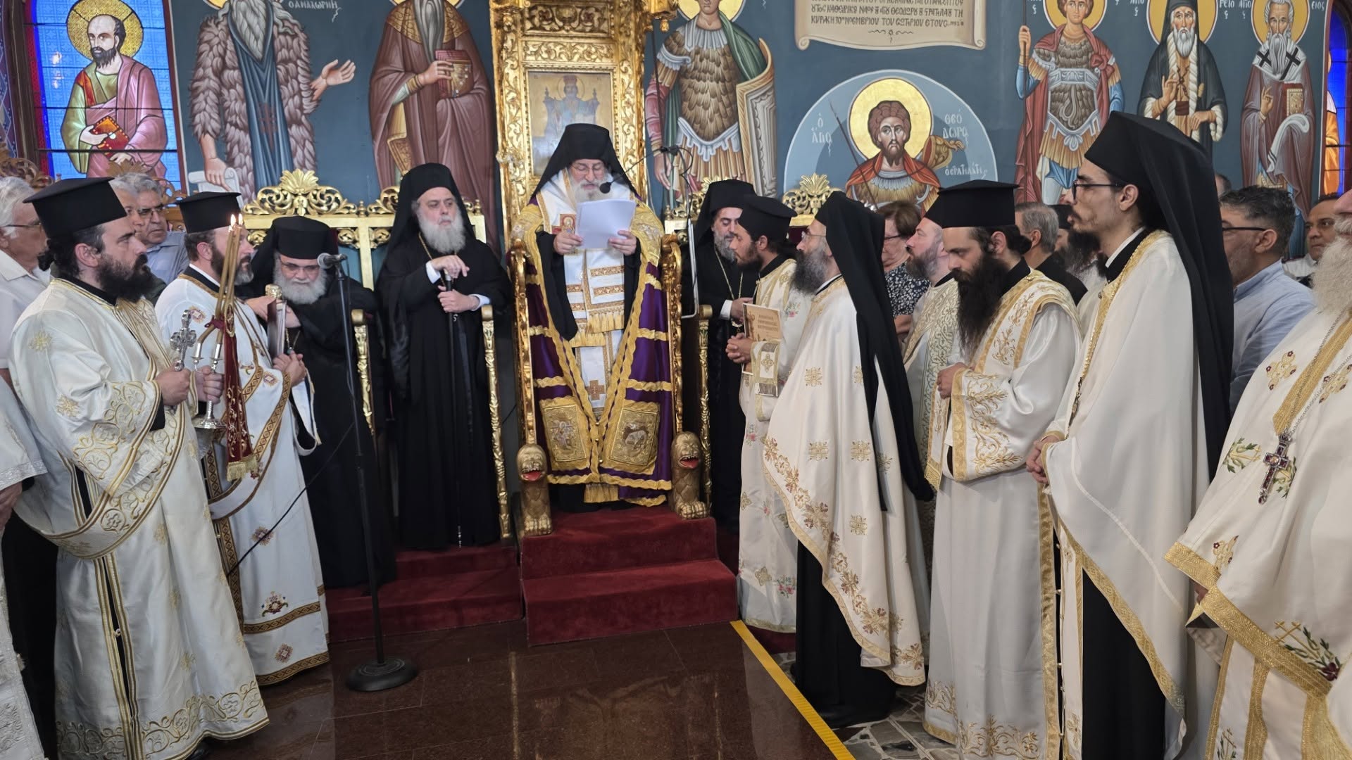 Πρώτο Ιερατικό Συνέδριο υπό τον Μητροπολίτη Πάφου Γρηγόριο