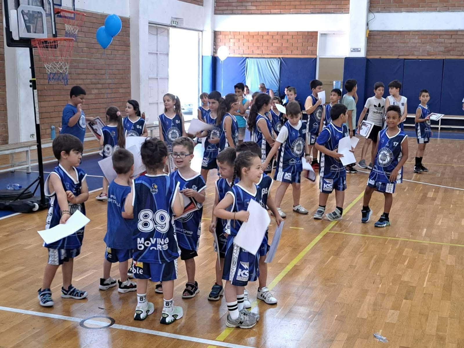 Τελετή λήξης για την ακαδημία καλαθοσφαίρισης του Α.Π.Ο.Π!