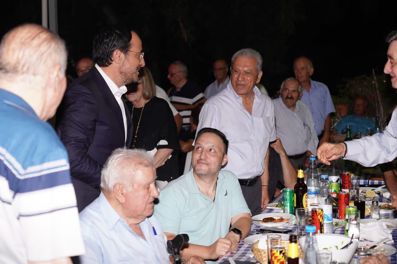 Συνεστίαση του Συνδέσμου Μη Συλληφθέντων Αγωνιστών ΕΟΚΑ 1955-59