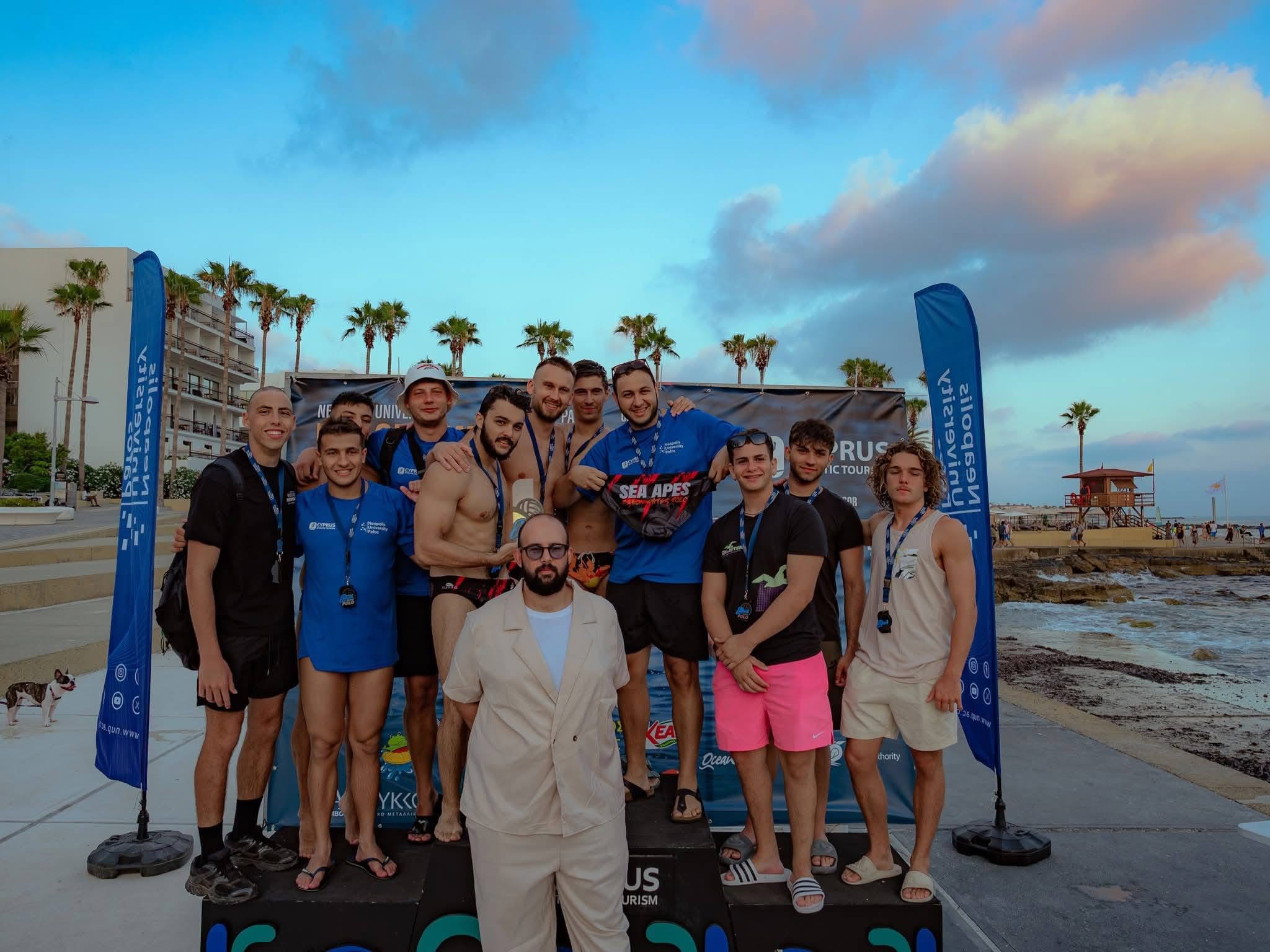 Με μεγάλη επιτυχία ολοκληρώθηκε το 10ο Neapolis University Pafos Beach Water Polo Festival στην Πάφο