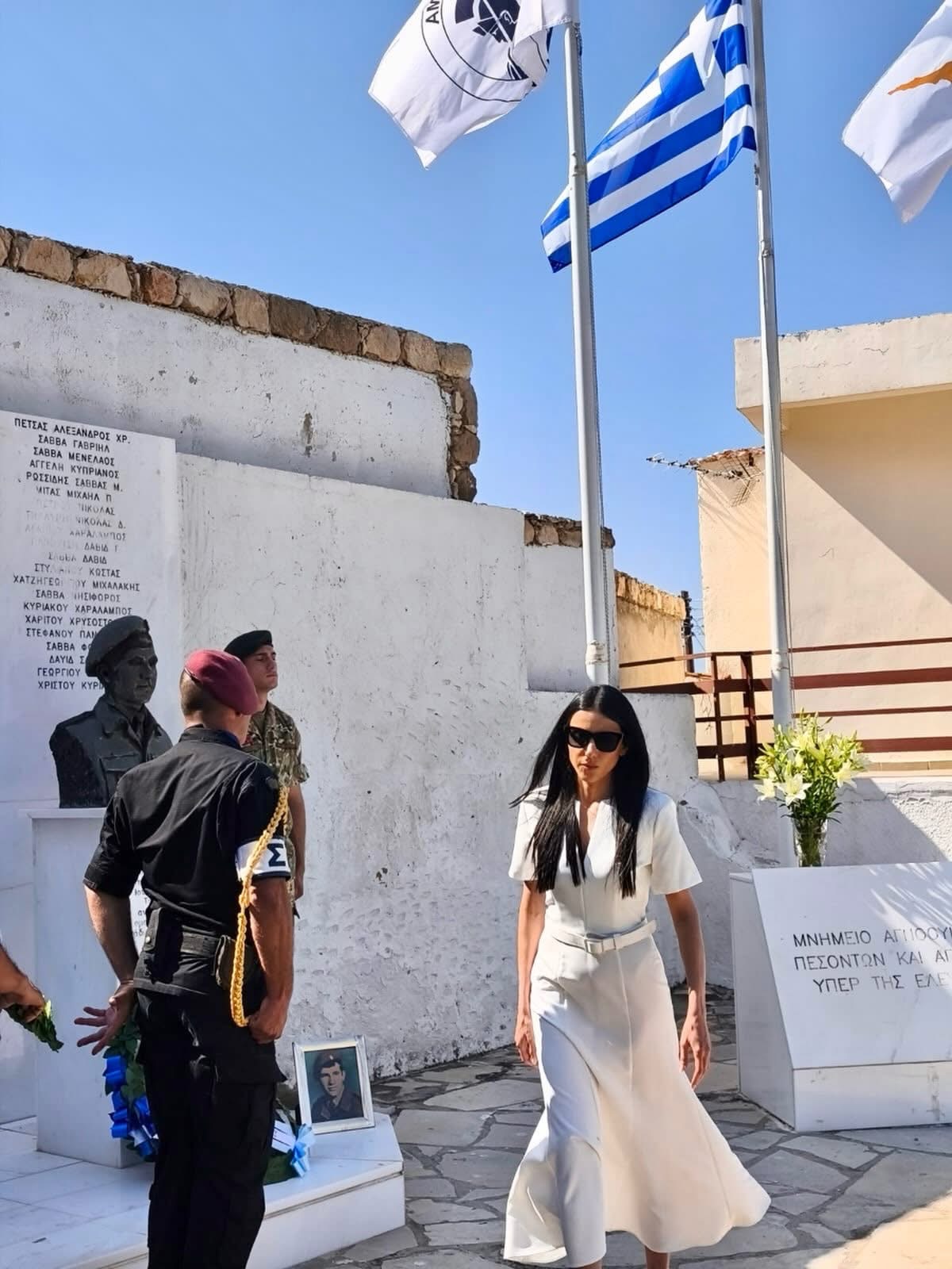 Νικολέττα Κωνσταντίνου: « Στη μνήμη του Στέφανου Κυριάκου, ενός από τα ηρωικά τέκνα της Πέγειας»