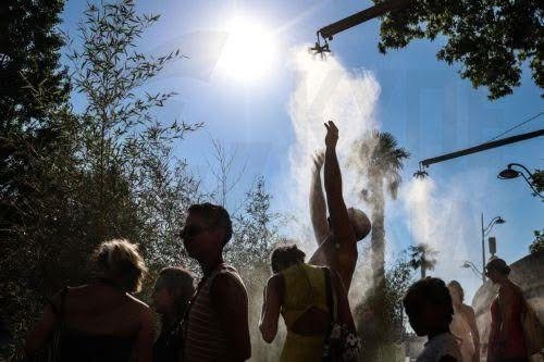 Κίτρινη προειδοποίηση, στους 40 η θερμοκρασία