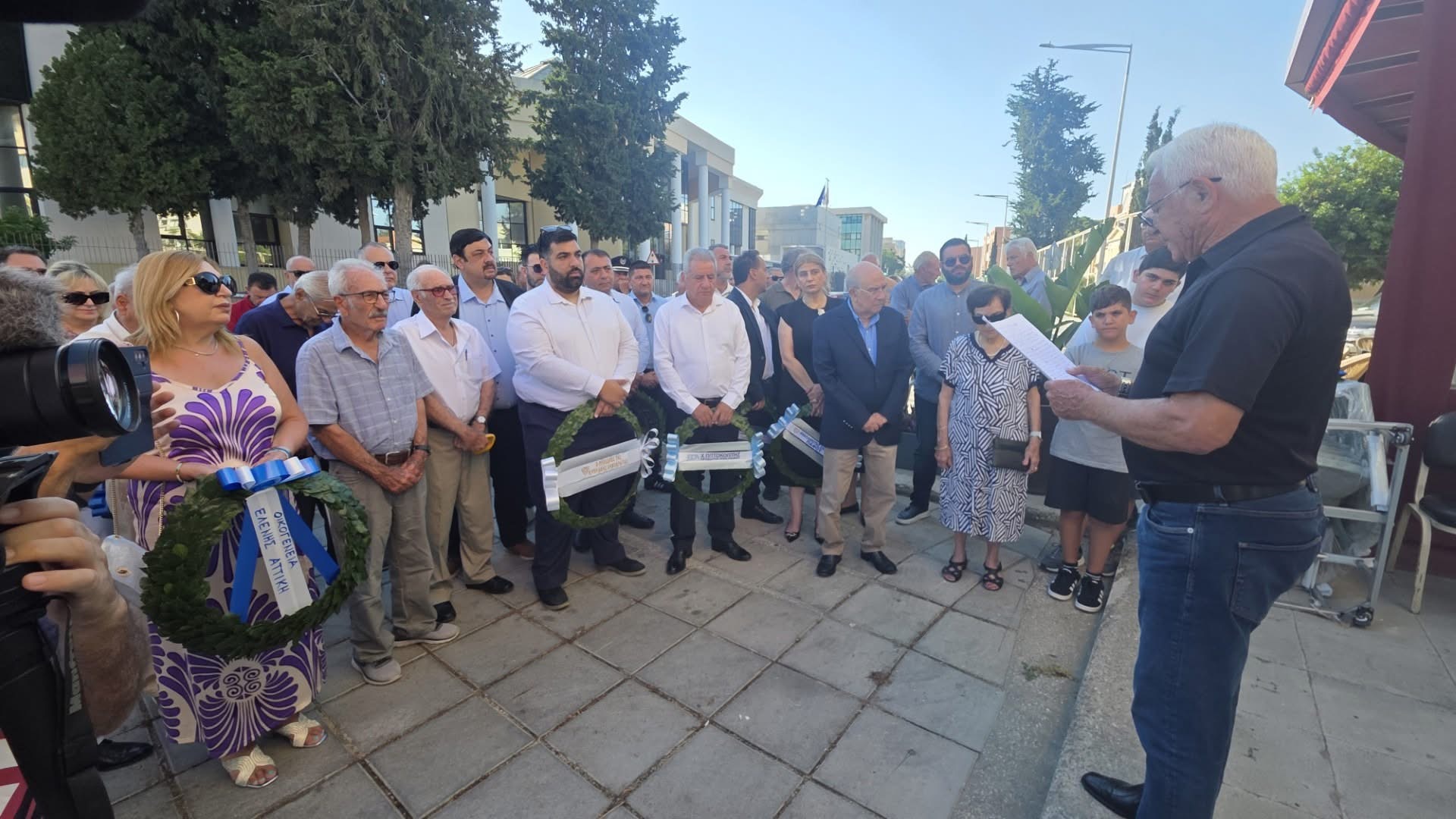 Εκδηλώσεις καταδίκης της μαύρης επετείου του πραξικοπήματος στην Πάφο