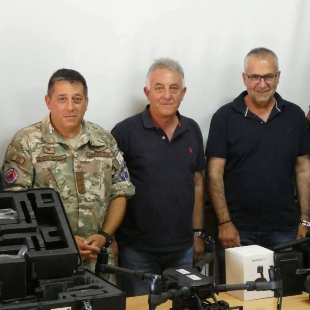 Νέο drone με θερμική κάμερα στην Πολιτική Άμυνα από το Κοινοτικό Συμβούλιο Πλατρών