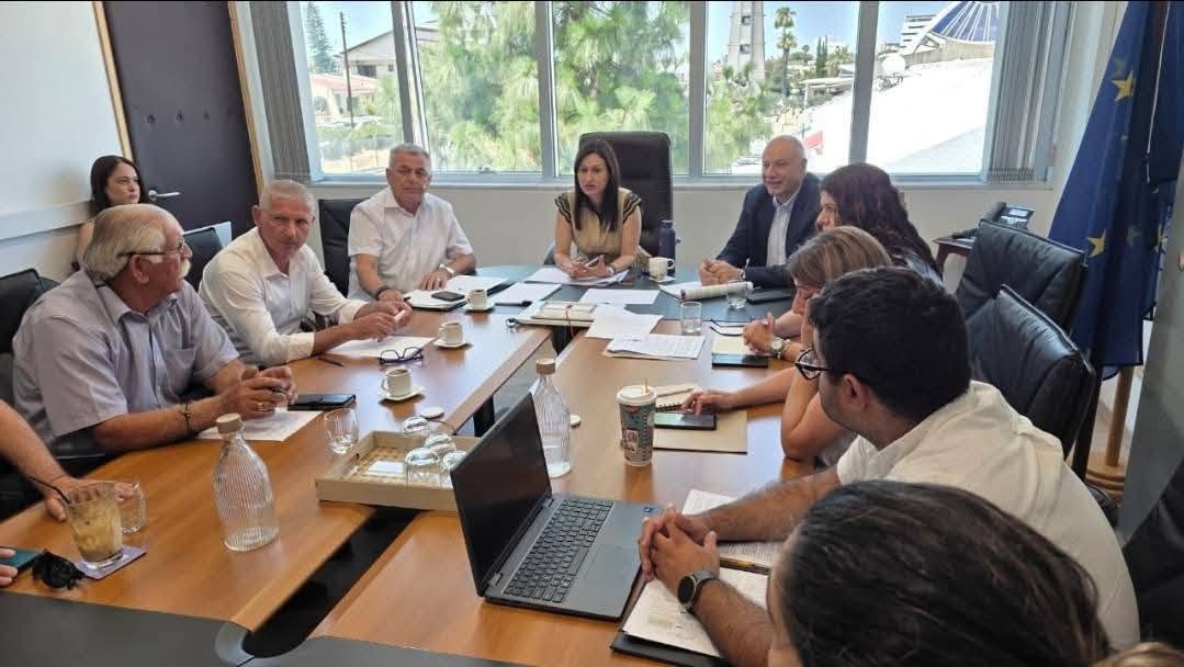 Συνάντηση Δημάρχου και Αντιδημάρχων με την Υπουργό Γεωργίας, Αγροτικής Ανάπτυξης και Περιβάλλοντος