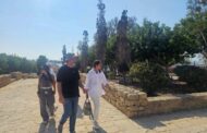 Στον Αρχαιολογικό χώρο Νέας Πάφου, η Υφυπουργός Πολιτισμού Κλέα Χατζηστεφάνου-Παπαέλληνα
