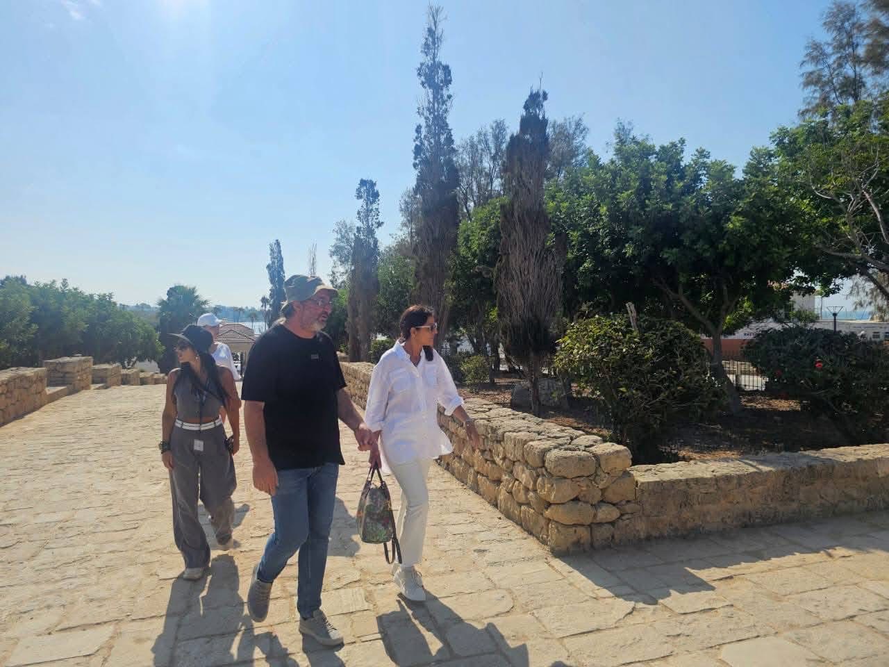 Στον Αρχαιολογικό χώρο Νέας Πάφου, η Υφυπουργός Πολιτισμού Κλέα Χατζηστεφάνου-Παπαέλληνα