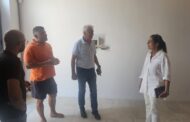 Επίσκεψη Κ. Παπαέλληνα στο Πολιτιστικό Χωριό Λέμπας που ανοίγει τις πόρτες του τον Σεπτέμβριο